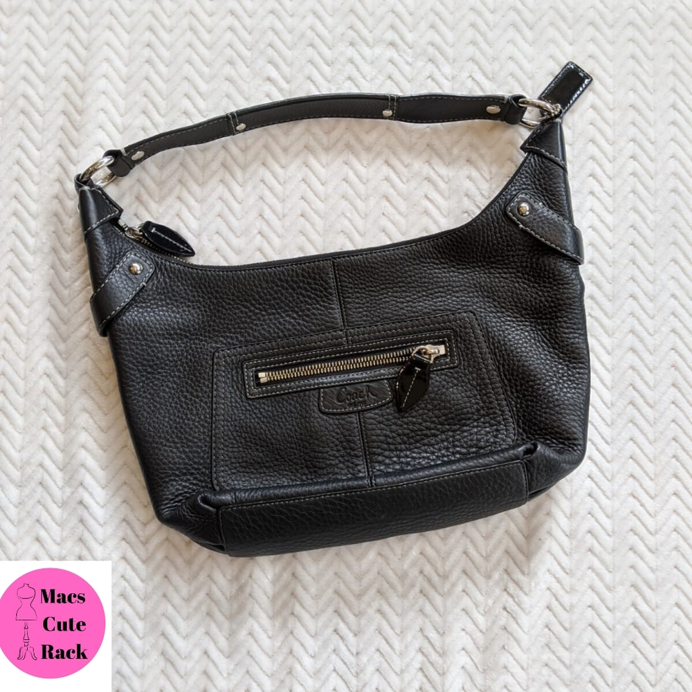 NWOT Coach Black Boho Bag